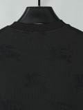 Burberry Classic Full War Horse Versatile T-shirt Unisex Casual Loose Short Sleeve