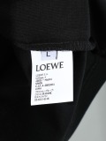Loewe Classic Embroidered Logo Cat Eye T-shirt Unisex Casual Loose Short Sleeve