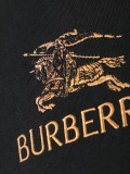 Burberry Classic Embroidered War Horse T-shirt Unisex Casual Loose Short Sleeve