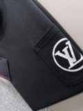 Louis Vuitton New Classic Logo Printed T-shirt Unisex Casual Oversize Short Sleeve