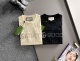 Gucci Classic Full Plush Printed Splicing Embroidered T-shirt Unisex Casual Oversize Short Sleeve