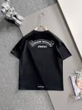 Chrome Hearts Classic Sanskrit Printed Short Sleeve Unisex Casual Loose T-shirt
