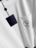 Louis Vuitton New Classic Logo Printed T-shirt Unisex Casual Oversize Short Sleeve