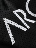 ARC'TERYX Fashion Embroidery Logo Splicing Mesh T-shirt Unisex Casual Loose Short Sleeve