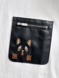 Loewe New Fashion Embroidery Cat Pocket Logo T-shirt Couple Casual Oversize Short Sleeve