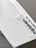 Chrome Hearts Classic Sanskrit Printed Short Sleeve Unisex Casual Loose T-shirt