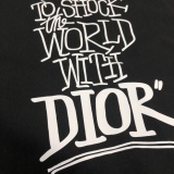 Dior Classic Personalized Logo Printed T-shirt Couple Casual Loose Short Sleeve