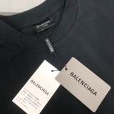 Balenciaga Classic Simple Logo Printed T-shirt Couple Casual Loose Short Sleeve