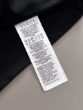 Gucci Fashion Ribbon Splicing Embroidered Logo T-shirt Unisex Casual Loose Short Sleeve