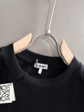 Loewe New Fashion Embroidery Cat Pocket Logo T-shirt Couple Casual Oversize Short Sleeve