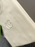 Gucci Fashion Patch Embroidered Logo T-shirt Unisex Casual Loose Short Sleeve