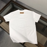 Louis Vuitton Fashion Logo Printed T-shirt Unisex Casual Loose Short Sleeve