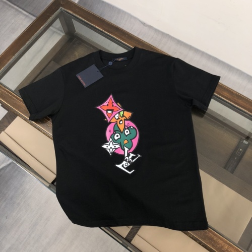 Louis Vuitton Fashion Logo Printed T-shirt Unisex Casual Loose Short Sleeve