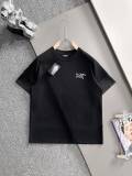 ARC'TERYX Fashion Embroidery Logo Splicing Mesh T-shirt Unisex Casual Loose Short Sleeve