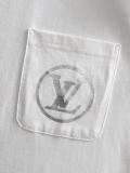 Louis Vuitton New Classic Logo Printed T-shirt Unisex Casual Oversize Short Sleeve
