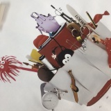 Loewe New Fashion Printed T-shirt Couple Casual Loose Short Sleeve