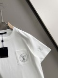 Louis Vuitton New Classic Logo Printed T-shirt Unisex Casual Oversize Short Sleeve