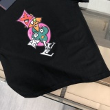 Louis Vuitton Fashion Logo Printed T-shirt Unisex Casual Loose Short Sleeve