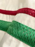 Gucci Classic Embroidered Logo Splicing T-shirt Unisex Casual Loose Short Sleeve
