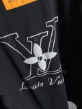 Louis Vuitton Classic Foam Logo Printed T-shirt Unisex Casual Oversize Short Sleeve