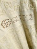 Gucci Classic Full Plush Printed Splicing Embroidered T-shirt Unisex Casual Oversize Short Sleeve