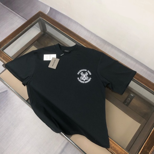 Balenciaga Classic Simple Logo Printed T-shirt Couple Casual Loose Short Sleeve