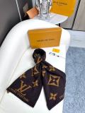 Louis Vuitton New Classic Logo Jacquard Cashmere Knitted Scarf Size: 32 x 180 CM