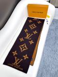 Louis Vuitton New Classic Logo Jacquard Cashmere Knitted Scarf Size: 32 x 180 CM