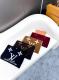 Louis Vuitton New Classic Logo Jacquard Cashmere Knitted Scarf Size: 32 x 180 CM