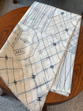 Chanel Fashion Multi Element Printed Thin Cashmere Long Scarf Shawl Size: 110 x 200 CM