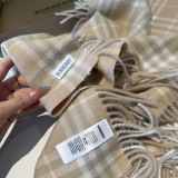 Burberry New Fashion Cashmere Centipede Scarf Size: 30 x 155 CM