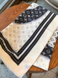 Louis Vuitton Classic Versatile Logo Printed Cashmere Long Scarf Shawl Size: 100 x 200 CM