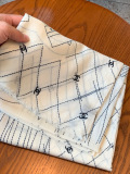 Chanel Fashion Multi Element Printed Thin Cashmere Long Scarf Shawl Size: 110 x 200 CM