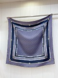 Gucci Classic GG Printed Silk Square Scarf Size: 90 x 90 CM