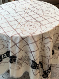 Chanel Fashion Camellia Logo Printed Cashmere Long Scarf Shawl Size: 110 x 200 CM