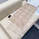 Loewe New Classic Embroidered Logo Jacquard Scarf