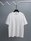 Chanel Classic Simple Embroidered Logo Short Sleeve Couple Versatile Casual T-shirt