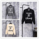 Chanel Classic Versatile Letter Logo Jacquard Round Neck Knitted Sweater One Size (40-60 kg)
