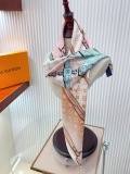 Louis Vuitton Fashion Elegant Versatile Silk Square Scarf Size: 90 x 90 CM