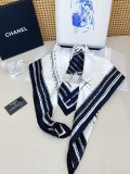 Chanel Fashion Elegant Versatile Silk Square Scarf Size: 90 x 90 CM