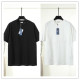 Dior Classic Embroidered Signature Logo T-shirt Couple Versatile Loose Short Sleeves