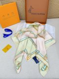 Louis Vuitton Fashion Elegant Versatile Silk Square Scarf Size: 90 x 90 CM
