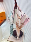 Louis Vuitton Fashion Elegant Versatile Silk Square Scarf Size: 90 x 90 CM