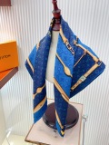 Louis Vuitton Fashion Elegant Versatile Silk Square Scarf Size: 90 x 90 CM