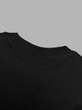Chanel Fashion Moon Graffiti Smile Logo Letter T-shirt Couple Versatile Loose Short Sleeve