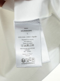 Dior Classic Embroidered Signature Logo T-shirt Couple Versatile Loose Short Sleeves