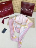 Gucci Fashion Elegant Versatile Silk Square Scarf Size: 90 x 90 CM