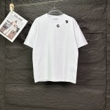 Dior 26SS Simple Pocket Embroidered Logo T-shirt Unisex Casual Versatile Short Sleeve