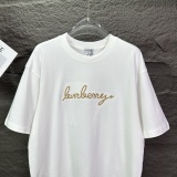 Burberry 26SS Classic Embroidered Logo Warrior Horse T-shirt Unisex Loose Casual Short Sleeve