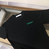 Off White Classic Arrow Logo Printed T-shirt Couple Loose Casual Short Sleeve